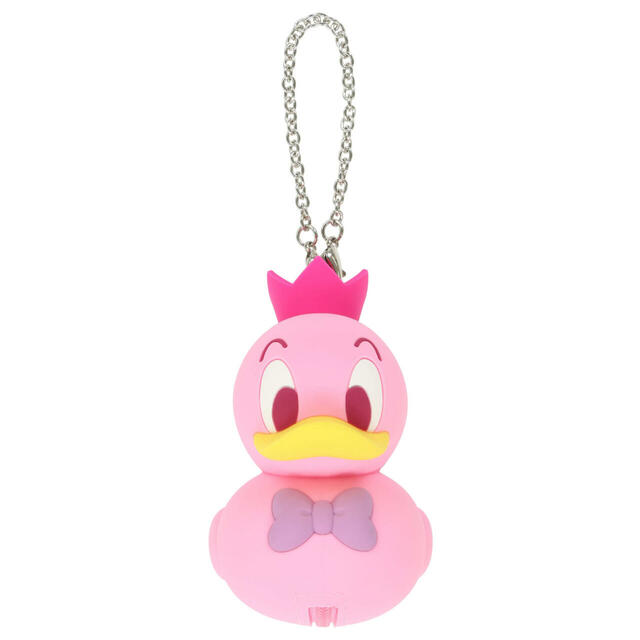 バッグチャームシリコンケース付 1,400円｜ディズニー・パルパルーザ「ドナルドのクワッキー・ダック！ダック！ダックシティ！」スペシャルグッズ｜販売店舗：東京ディズニーランド「ディズニー＆カンパニー」｜発売日：2025年4月7日（月）