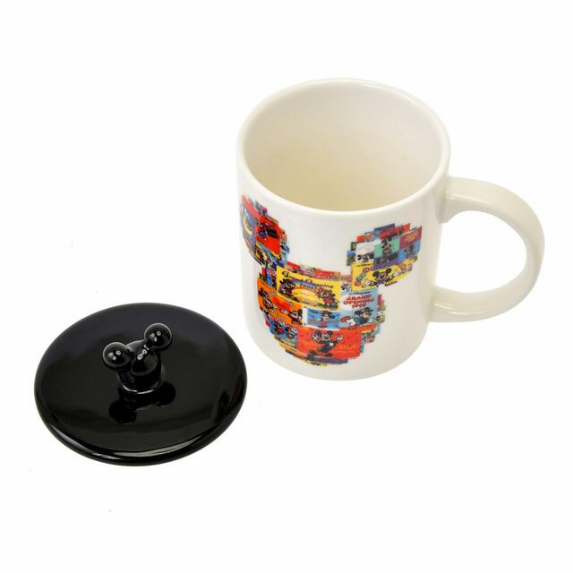 ミッキー＆ミニー マグカップ ふた付き Disney Store Japan 30th Anniversary Historical Card 1,980円