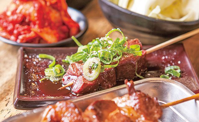 関西「焼き鳥」の名店／マッスルホルモン（天満）　レバー 250円