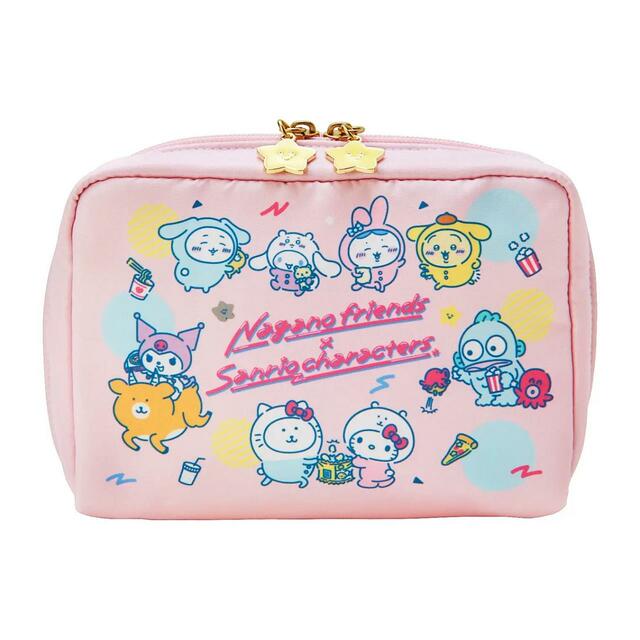 ナガノフレンズ×サンリオキャラクターズ　ポーチ　1,650円