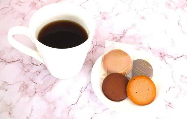 【ゴティバ】ラングドシャはコ-ヒーとの相性抜群