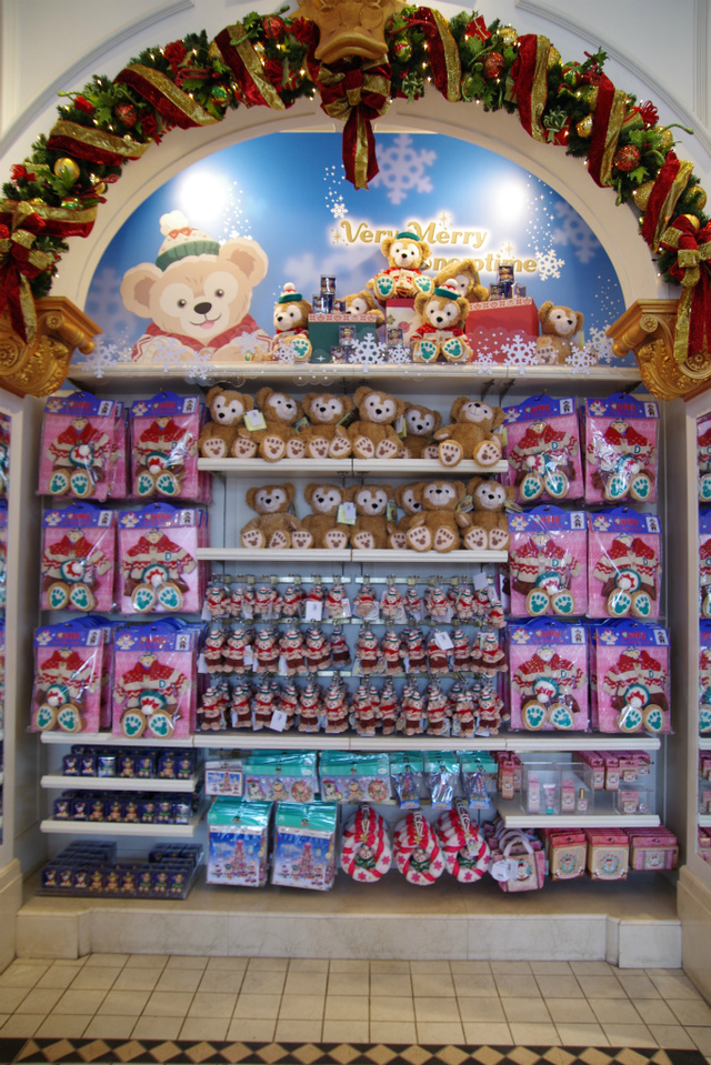 ダッフィーの販売スペース