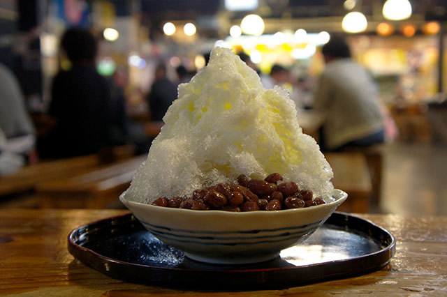 ほてい茶屋／ミルクぜんざい 470円