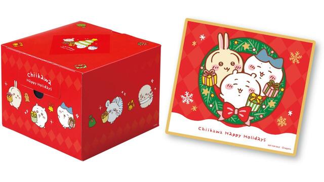 ちいかわ　夢見るわくわくクリスマス（オリジナルアクリル色紙付）