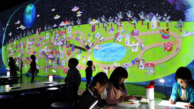 『3Dお絵かきタウン』2 チームラボ,2013