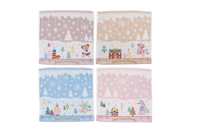 「ダッフィー&フレンズのウィンターホリデー」ミニタオルセット