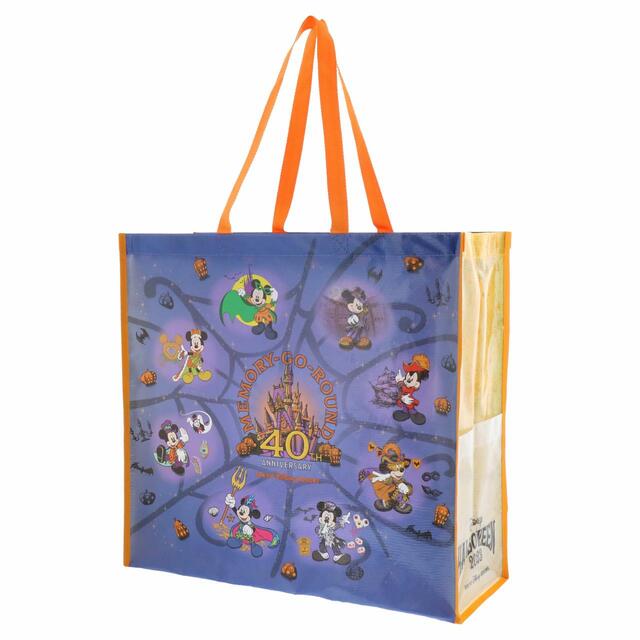 ショッピングバッグ 1,200円｜東京ディズニーリゾート「ディズニー・ハロウィーン」2023スペシャルグッズ｜販売店舗：東京ディズニーランド「ディズニー&カンパニー」、東京ディズニーシー「エンポーリオ」