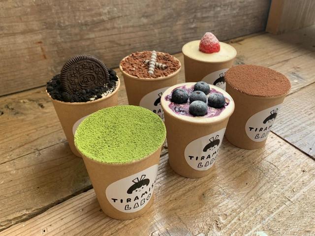 韓国スタイルのカップティラミス