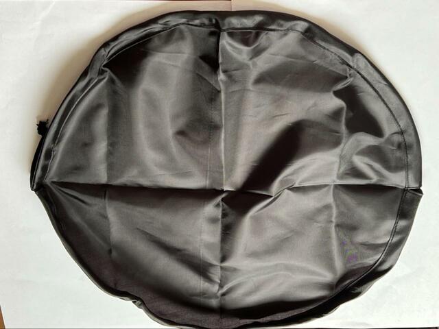 【セリア らくちんキンチャク】この状態だと直径約45cmと大きめ