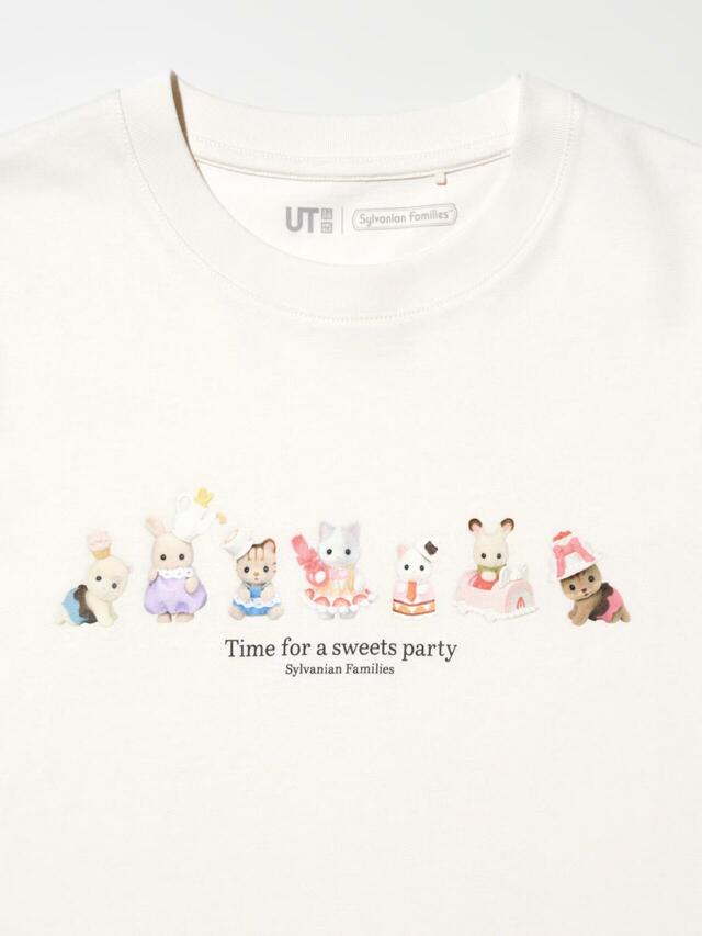 グラフィックTシャツ 1,500円｜ユニクロ「シルバニアファミリー UT」