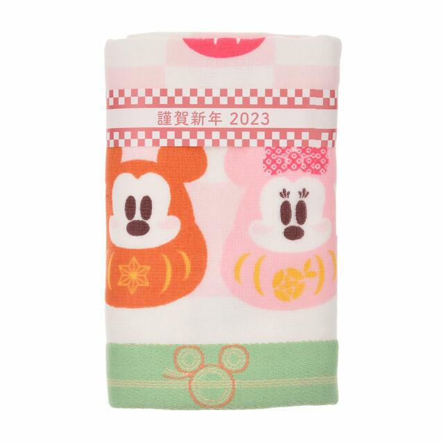 ミッキー＆ミニー フェイスタオル NEW YEAR 2023 1,100円