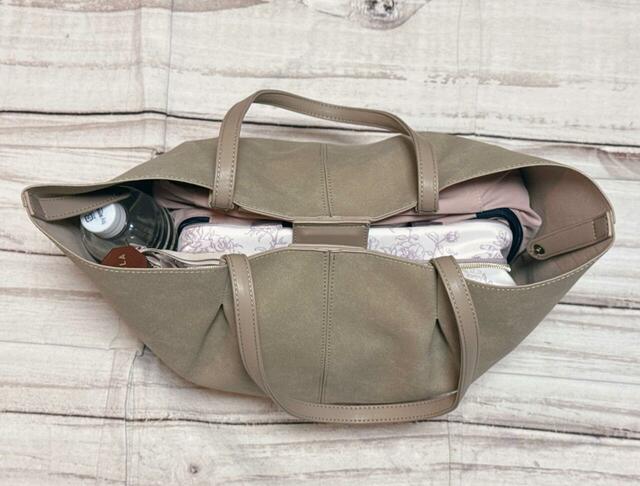 1泊の際の荷物をイン!