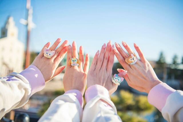 リング 1,000円｜東京ディズニーシー「ダッフィー＆フレンズのカム・ファインド・スプリング！」スペシャルグッズ｜発売日：2024年4月1日（月）