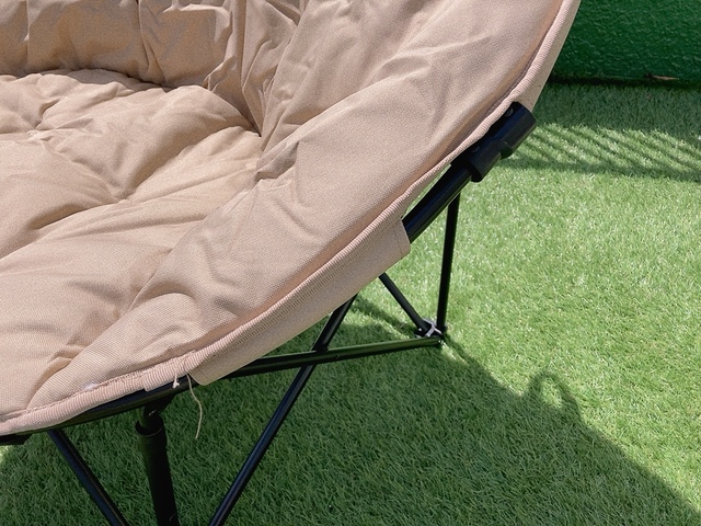 【アイリスオーヤマ HUGEL≪ヒューゲル≫ムーンチェアコンパクト】お月様のようなユニークな形