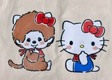 仲良く並んだモンチッチとキティちゃんがかわいすぎる〜！