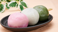 渾身の一本！三色だんご（餡入り）