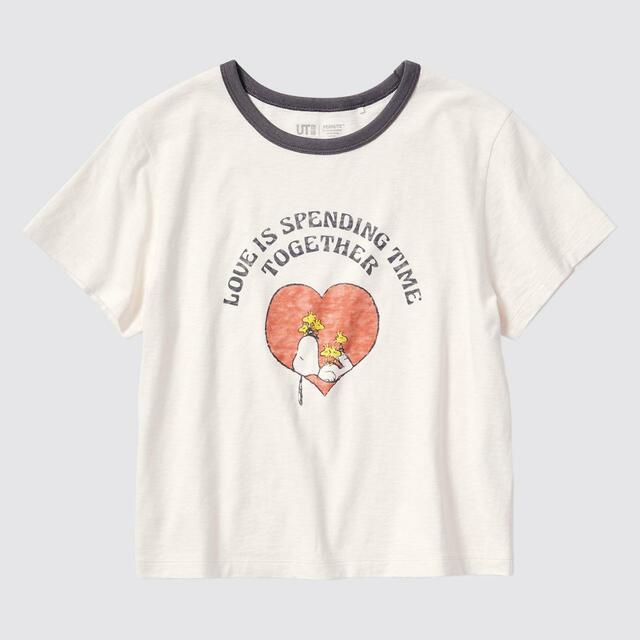 ラブ サンシャイン＆ピーナッツ UT グラフィックTシャツ（半袖・レギュラーフィット・ショート丈）¥1,500