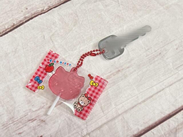 鍵につけても大きすぎず小さすぎない、ちょうどいいサイズ感。目印としても活躍してくれそう！