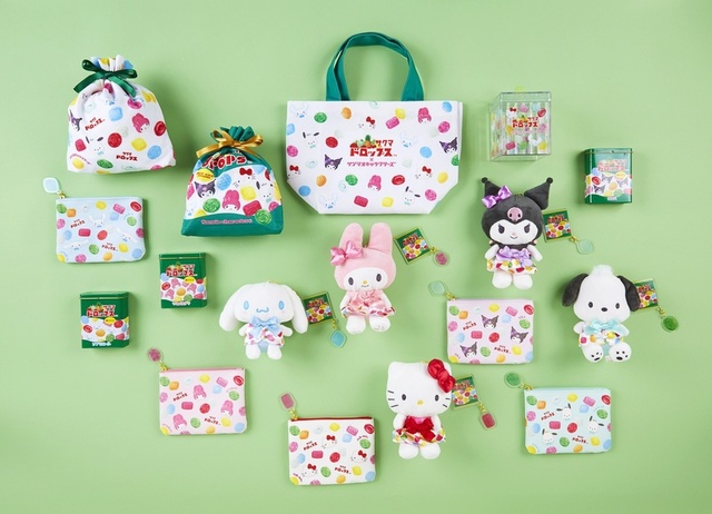 サクマドロップス×サンリオキャラクターズ コラボアイテム