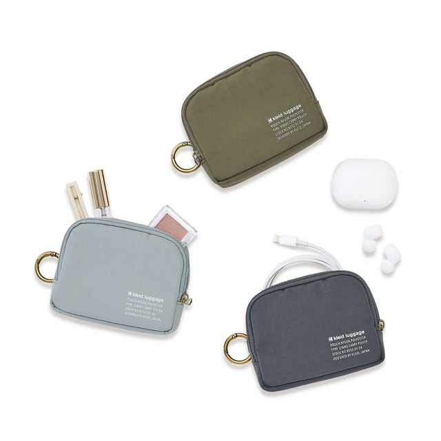 【ロフト「文フェス 2024AUTUMN」】【ロフト先行】Kleid(クレイド)スタンドキャリーポーチ ミニサイズ(新日本カレンダー) 1,738円