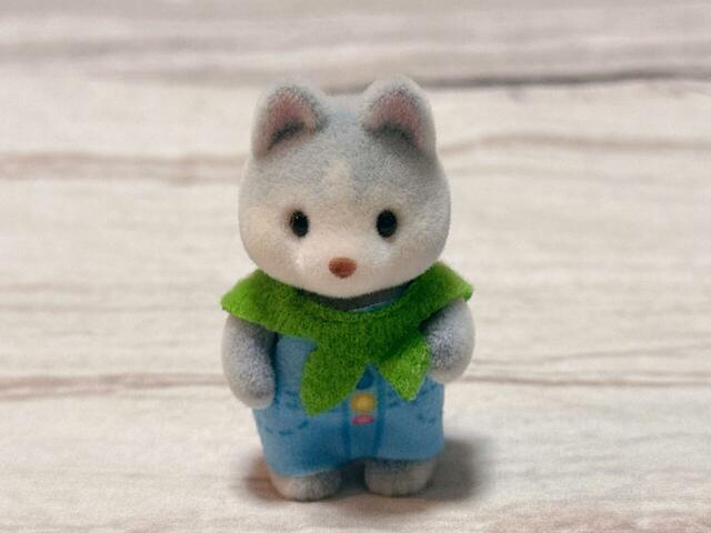 「2.ハスキーの赤ちゃん（リンネア）」がお目見え！ふんわりしたカラーがキュート◎