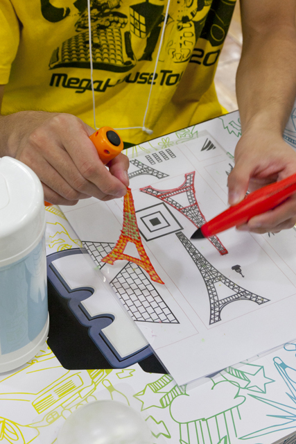 【バラエティ】部門3位 3Dドリームアーツペン 2本ペンセット／各2600円／メガハウス