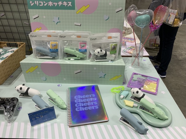 ぷにぷにかわいいシリコンホッチキス