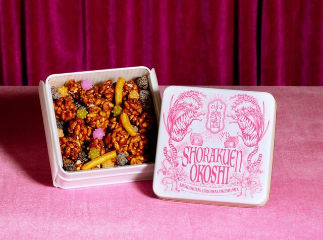 「小楽園のおこし缶」<¥1,950(税込)>【Shorakuenʼ s The Utopian Hidden Mountains】