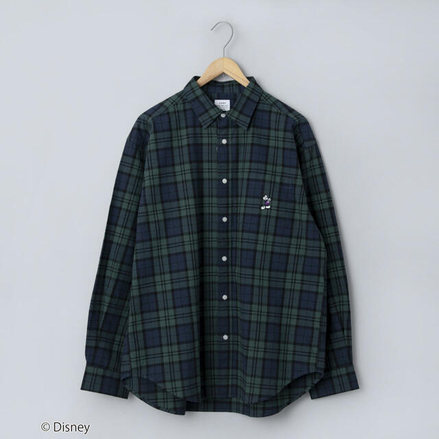 【coen限定／Disney（ディズニー）チェックシャツ】￥5,489／M～XL