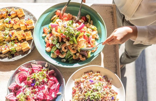 相模原の食材を使用した料理も