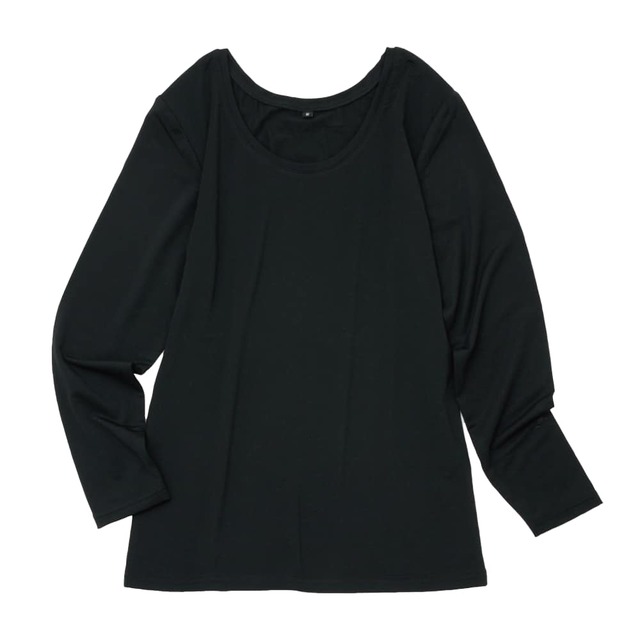 ワークマン×ファンケル保湿成分配合肌着/Rich Moist Veil 8分袖クルーネックT 1,500円(税込)