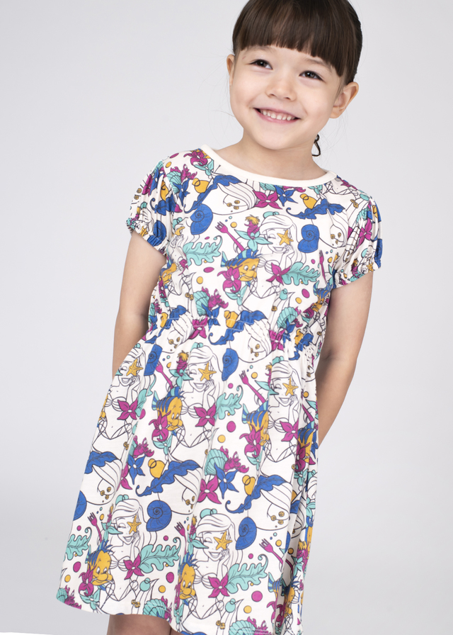 ベビー・キッズワンピース「アリエル/パターン」