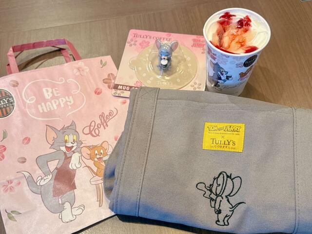 2025年2月5日（水）からスタートした、「TULLY'S COFFEE（タリーズコーヒー）」と「トム＆ジェリー」のコラボグッズをレビュー♪