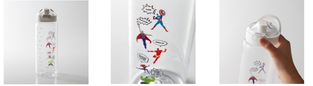 ウォーターボトル「マーベル」｜3,490円（税込）