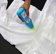 汚れが気になる場合は前処理も重要