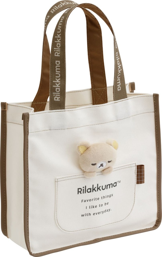 【サンエックス新商品】「ミニトートバッグ」3,850円／リラックマ