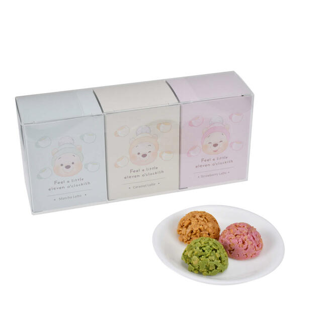 プーさん クランチチョコレート アソート フルーツラテカラー WHITE POOH 1,200円