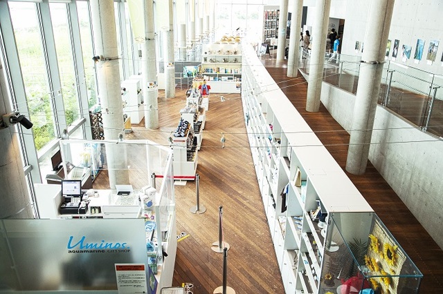 ミュージアムショップ「uminosウミノス」　ⓒアクアマリンふくしま