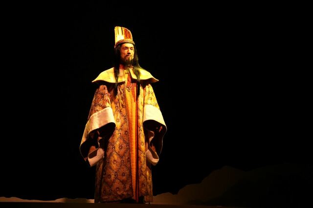 音楽劇『精霊の守り人』より、帝役：唐橋充