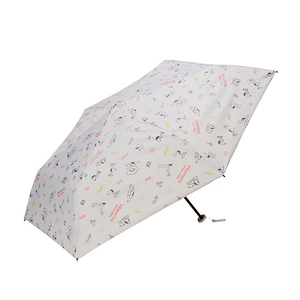 「【おかいものSNOOPYオリジナル】晴雨兼用 折りたたみ傘/1950s SNOOPY」4,015円(税込)