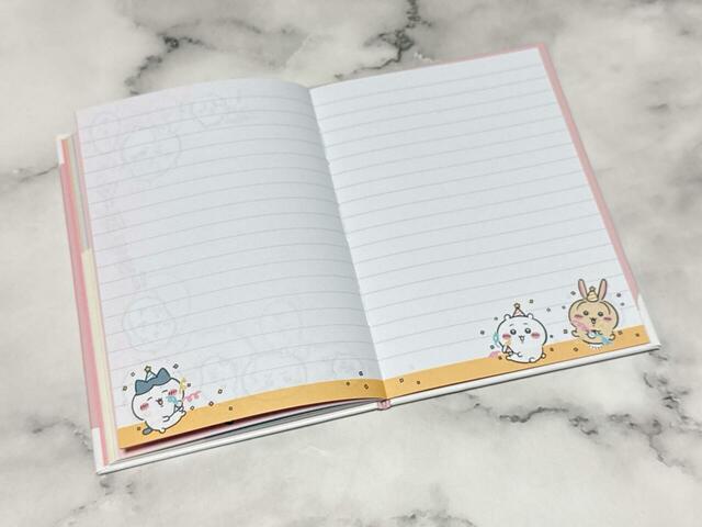 罫線入りのメモページもあります!