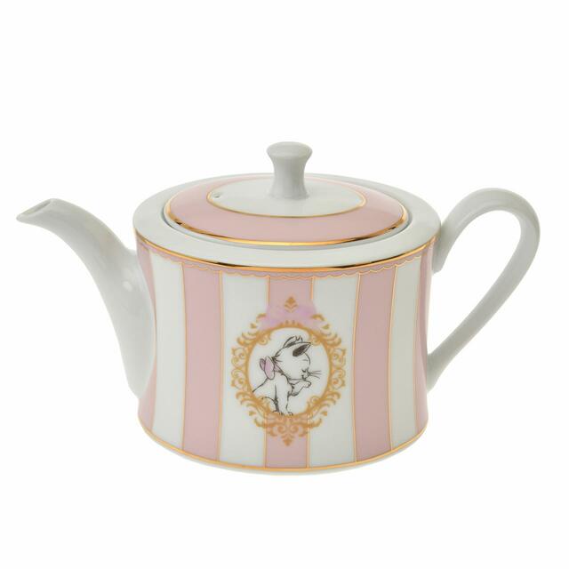【Noritake】マリー おしゃれキャット ティーポット ストライプ柄 Spring Afternoon Tea Noritake 6,050円