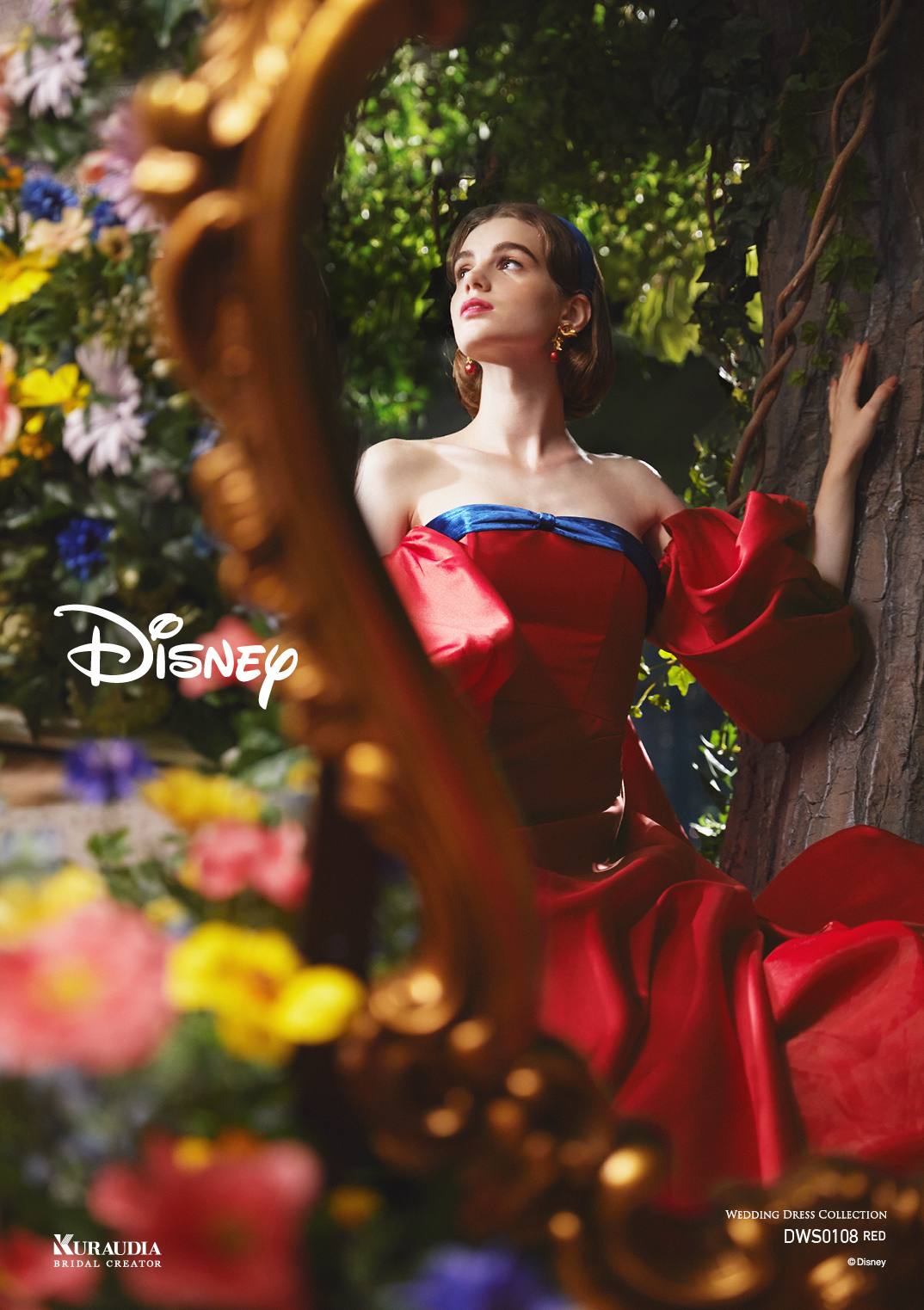 ディズニー結婚式】細見えもかなう♪オトナ可愛い「白雪姫」デザインの