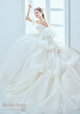 【クラウディア】KIYOKO HATA（キヨコハタ）新作ウェディングドレス｜KH-0578 Off White