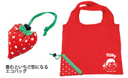 〔非売品〕ペコちゃんエコバッグ（いちご型）