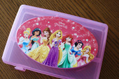 セクションケース（ディズニープリンセス）／100円（税込）