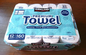 カークランドシグネチャー ペーパータオル クリエイト ア サイズ　12ロール　2648円