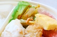 【ライフの冷凍弁当／チキン南蛮とひじきご飯】やさしいお味のきんぴらごぼう