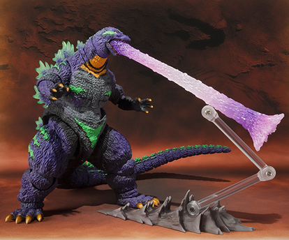 怪獣王 ゴジラ がエヴァ初号機と融合 バンダイ S H Monsterarts でフィギュア発売決定 Medery Character S