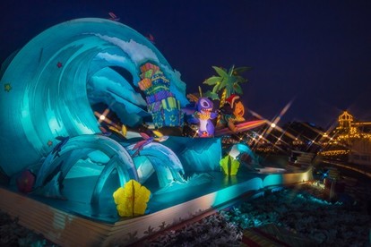 TDLクリスマス2015】スティッチに会いたい! スティッチ出演3パレード